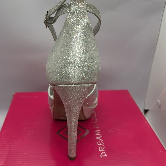 DREAM PAIRS Women's High Heel Platform Dress Pump Sandals Size 8.5 - Picture 6 of 9